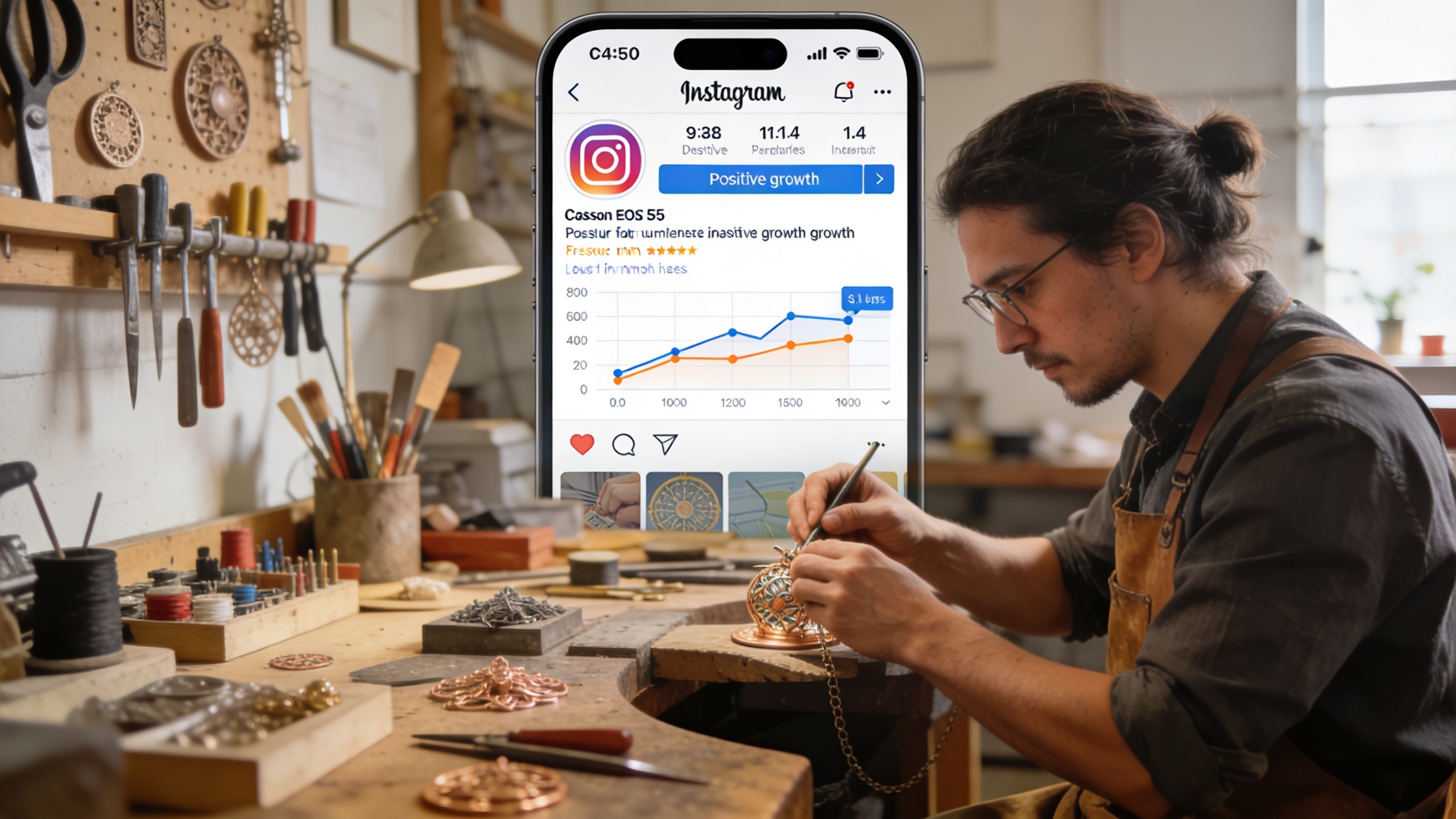 Artisan, booste ta visibilité Instagram en 2026 : la méthode KeiroAI