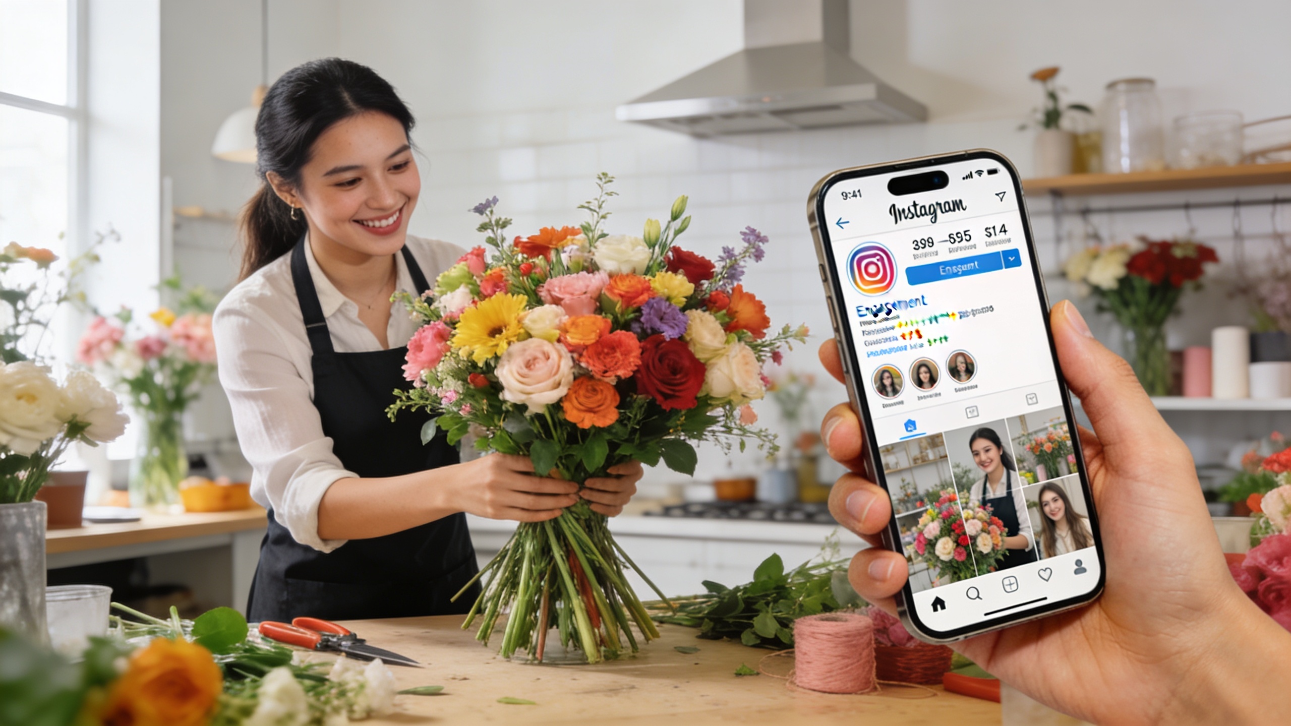 Fleuristes : Comment Dominer Instagram en 2026 et Transformer vos Fleurs en Ventes Locales